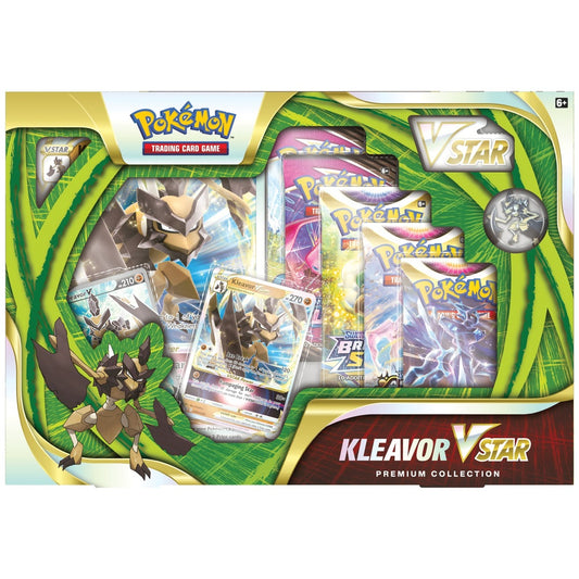 Pokemon TCG Kleavor VSTAR Premium Collection Box