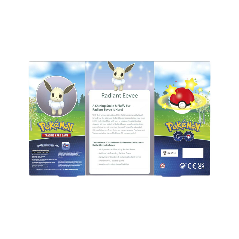 Pokemon TCG Pokemon GO - Radiant Eevee Premium Collection Box