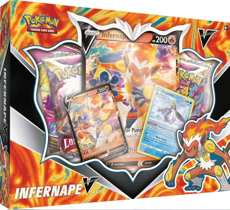 Pokemon TCG: Infernape V Collection Box