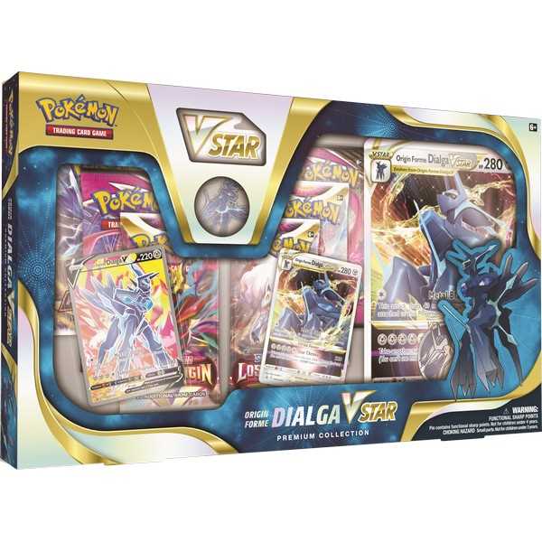 Pokemon TCG Origin Forme Dialga / Palkia VSTAR Premium Collection Box