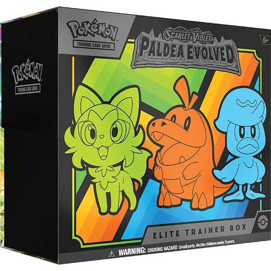 Pokemon TCG Scarlet & Violet Paldea Evolved ETB Elite Trainer Box