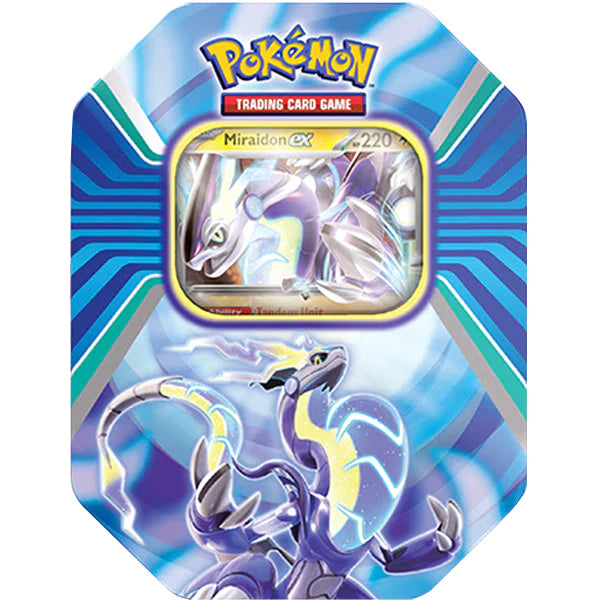 Pokemon TCG Scarlet & Violet Paldea Legends Tins Koraidon /Miraidon