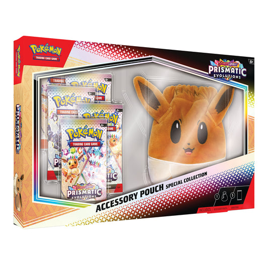 Pokemon TCG Prismatic Evolutions Accessory Pouch