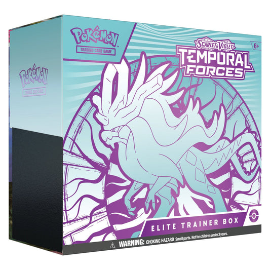 Pokemon TCG Scarlet & Violet Temporal Forces - Walking Wake Elite Trainer Box