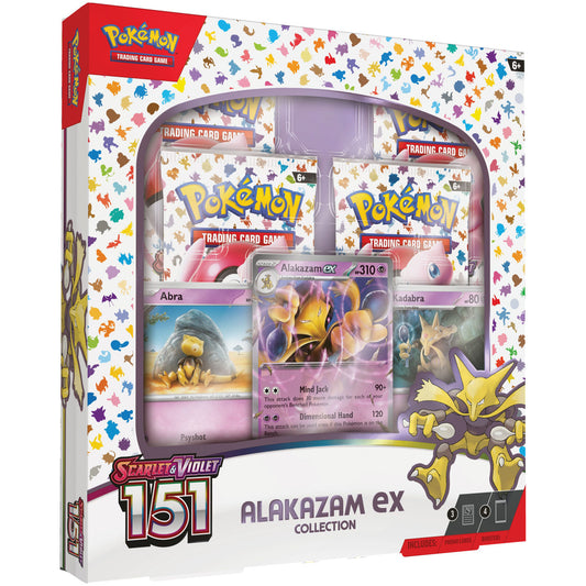 Pokemon TCG Scarlet & Violet 151 Alakazam ex Collection Box