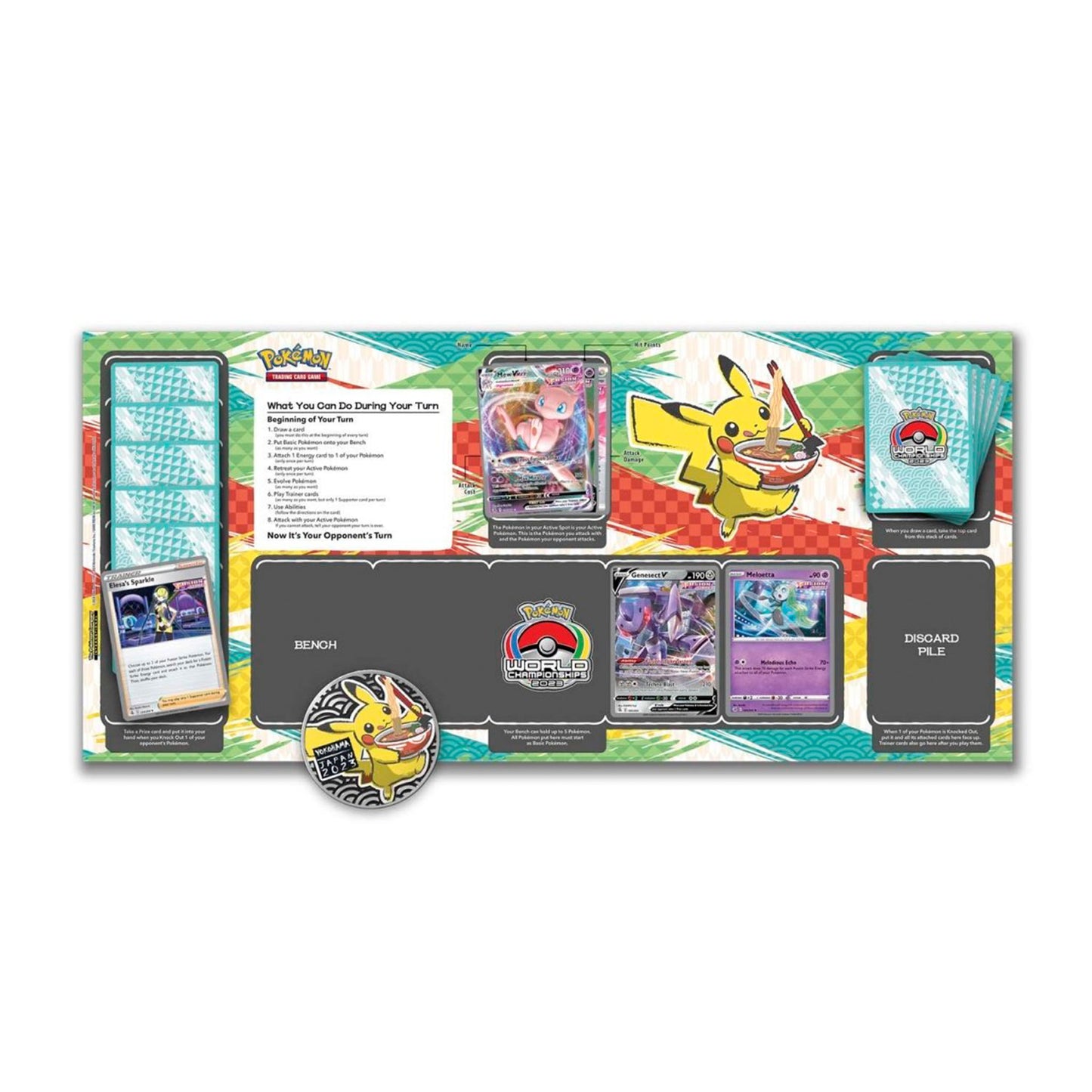Pokemon TCG World Championships 2023 Vance Kelley - Mew VMAX Deck
