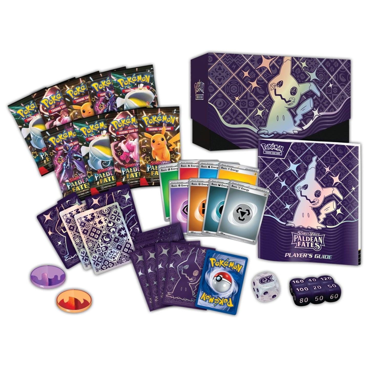 Pokemon TCG Scarlet & Violet Paldean Fates Elite Trainer Box