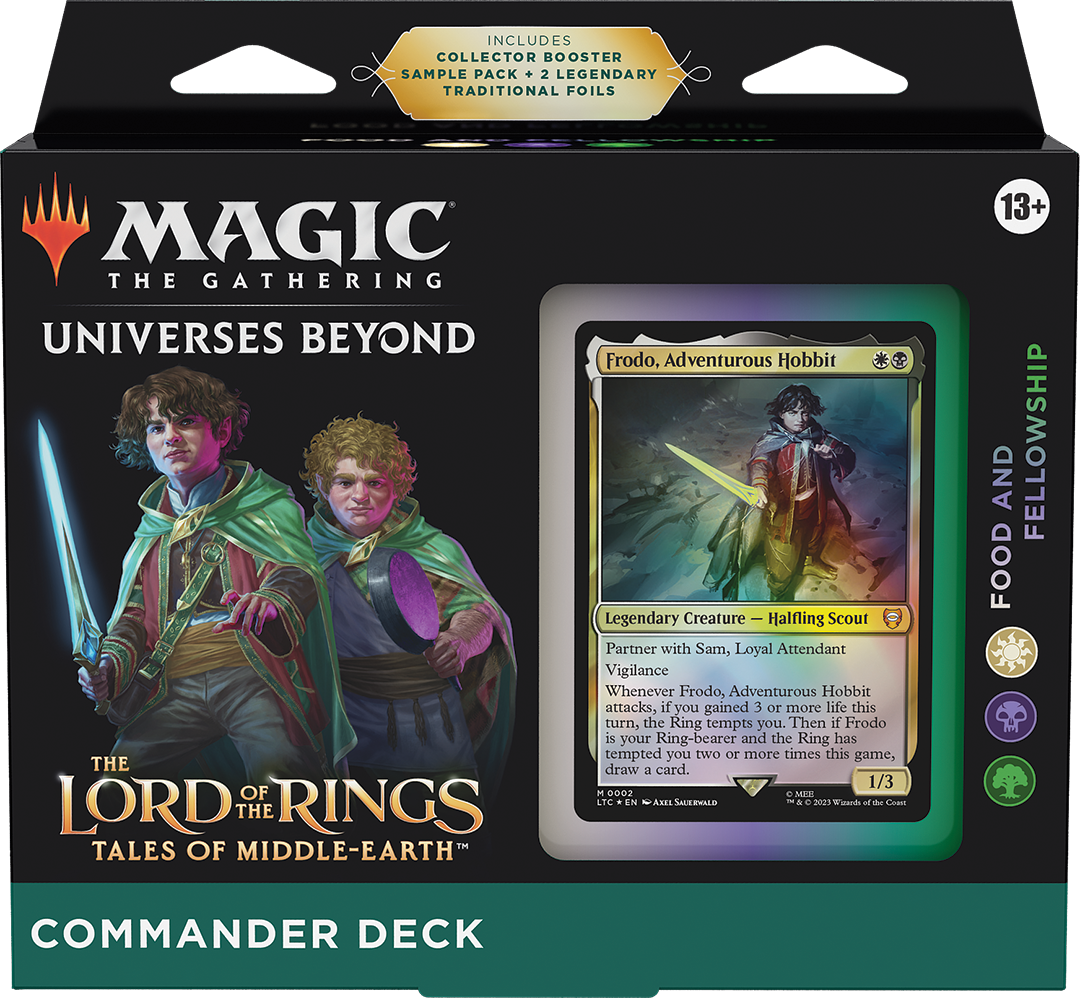 MTG Lord of the Rings Tales of Middle Earth Commander Decks
