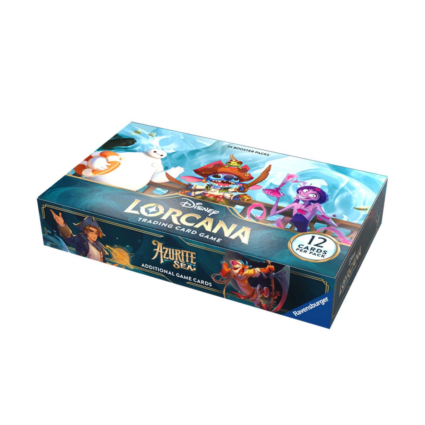 Disney Lorcana Azurite Sea Booster Box (24 Packs)