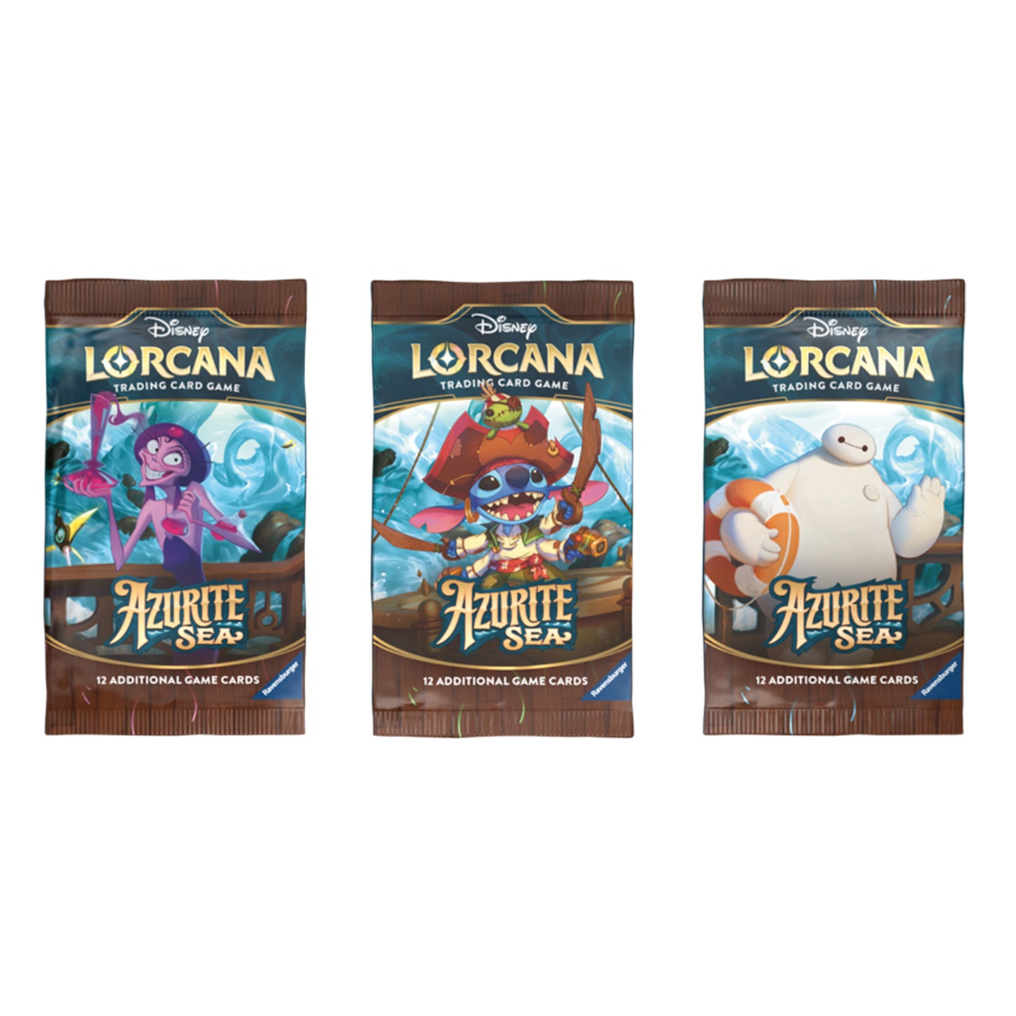 Disney Lorcana Azurite Sea Booster Box (24 Packs)