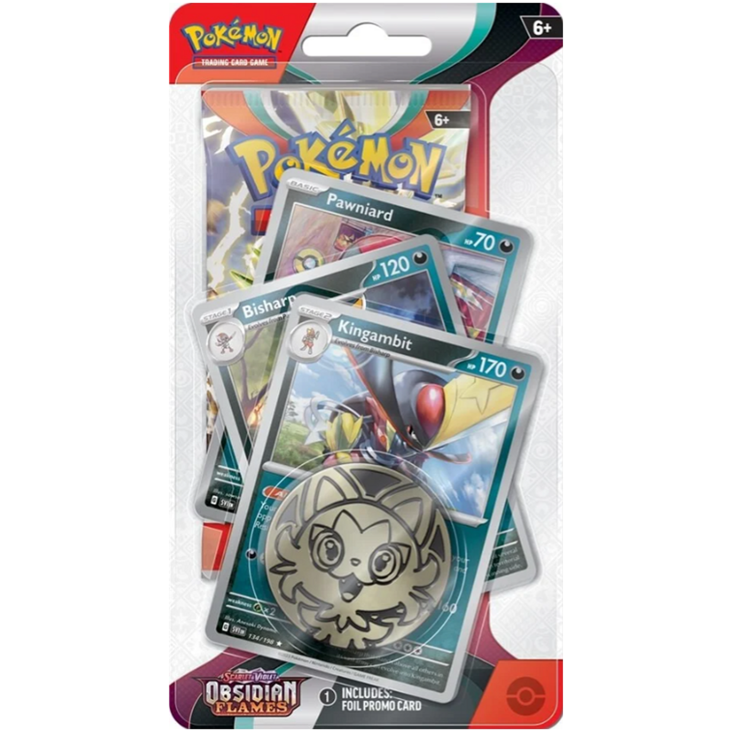 Pokemon Scarlet & Violet Obsidian Flames Premium Checklane Blister