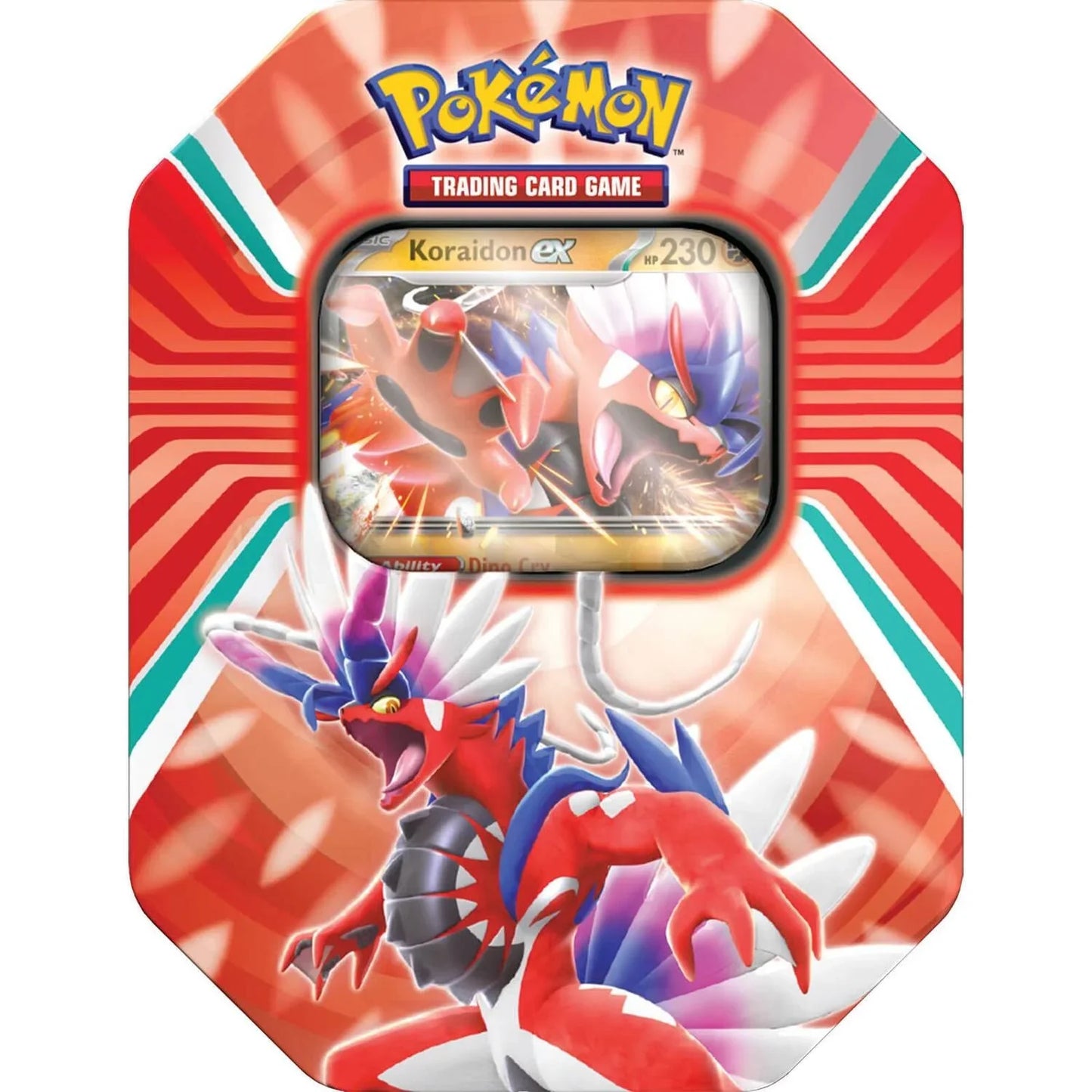 Pokemon TCG Scarlet & Violet Paldea Legends Tins Koraidon /Miraidon