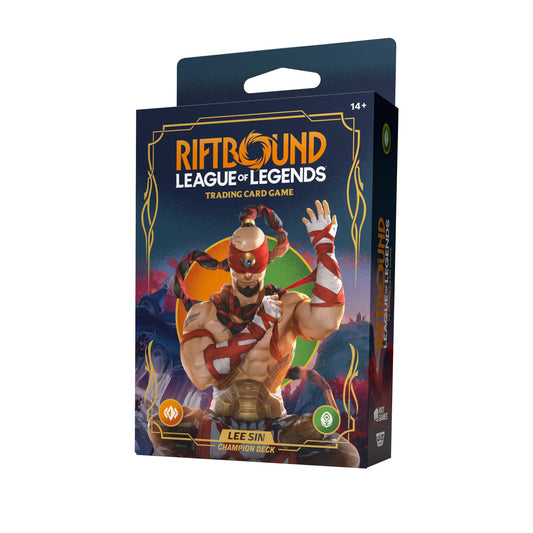 Riftbound: League of Legends TCG - Set 1 Origins Champion Deck - Lee Sin