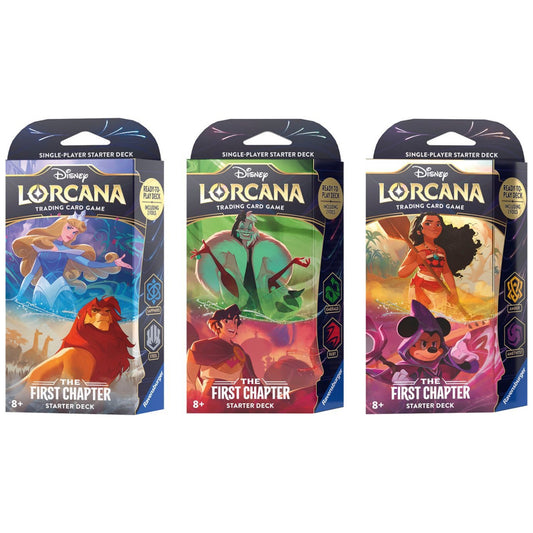 Disney Lorcana The First Chapter Starter Deck