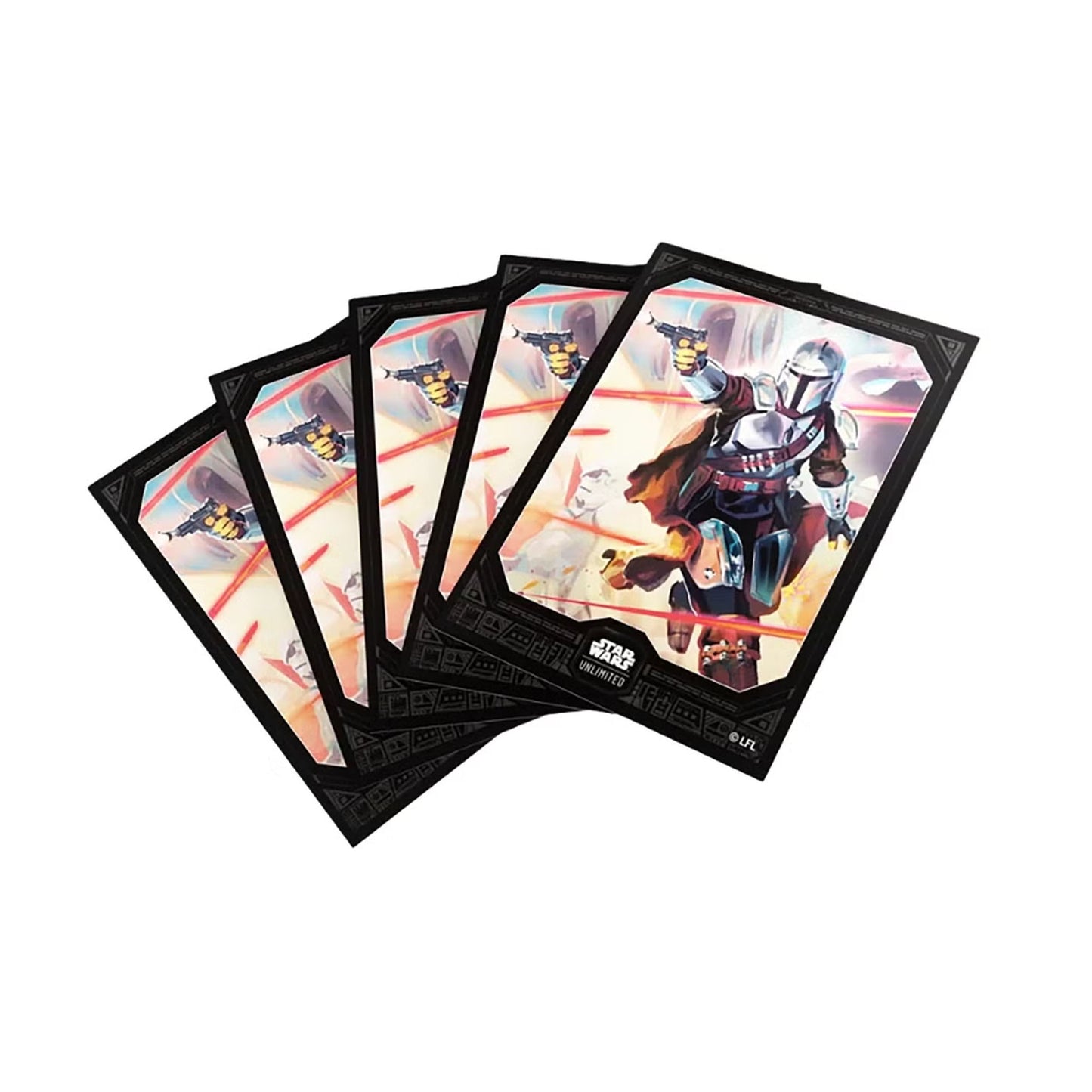 Gamegenic Star Wars Unlimited Art Sleeves - Mandalorian