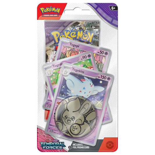 Pokemon TCG Scarlet & Violet Temporal Forces Premium Checklane Blister - Togekiss