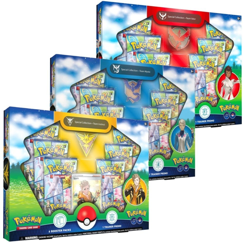 Pokemon TCG Pokemon Go Team Special Collection Box