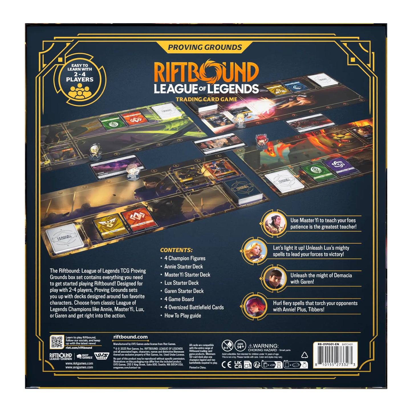 Riftbound: League of Legends TCG Proving Grounds Box Set