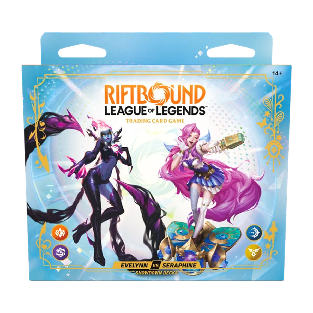 Riftbound: League of Legends TCG Radiance Showdown Deck Evelynn Vs Seraphine