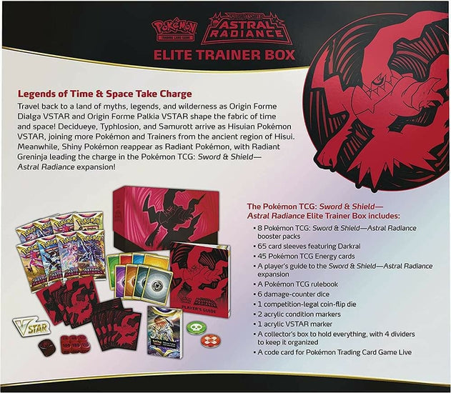 Pokemon TCG Astral Radiance ETB Elite Trainer Box