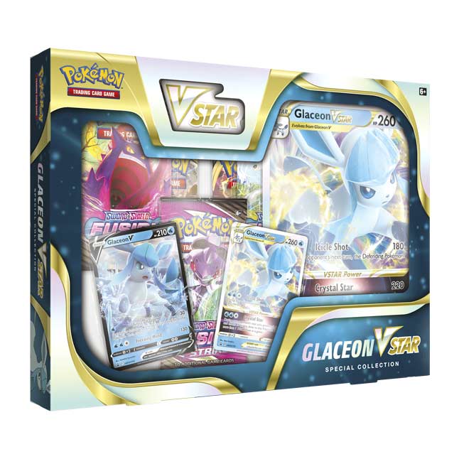 Pokemon TCG Leafeon V-Star / Glaceon V-Star Special Collection Box