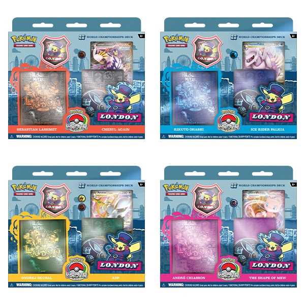 Store Pokémon 2022 world championship decks London