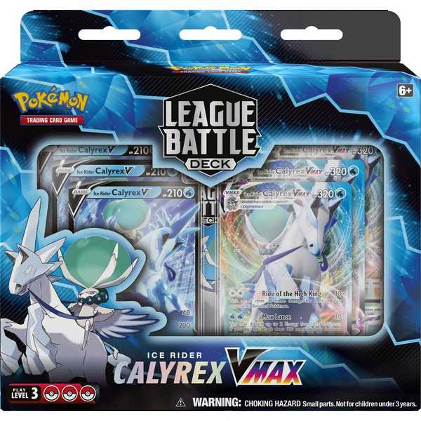 Pokémon TCG: Shadow Rider Calyrex VMAX & Ice Rider Calyrex VMAX League Battle Deck