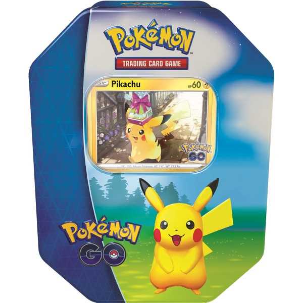 Pokemon TCG GO Tin: Pikachu, Snorlax or Blissey