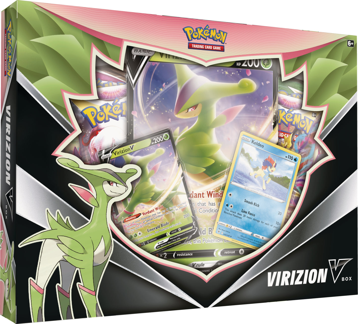 Pokemon TCG Virizion V Box Collection