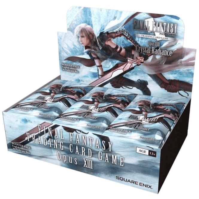 final fantasy tcg opus 2 booster box Final Fantasy TCG Opus XIII: Crystal Radiance Booster Box – ENDGAMELDN