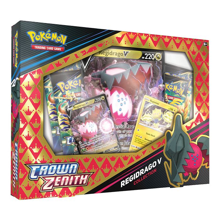 Pokemon TCG Crown Zenith Regidrago / Regieleki V Box