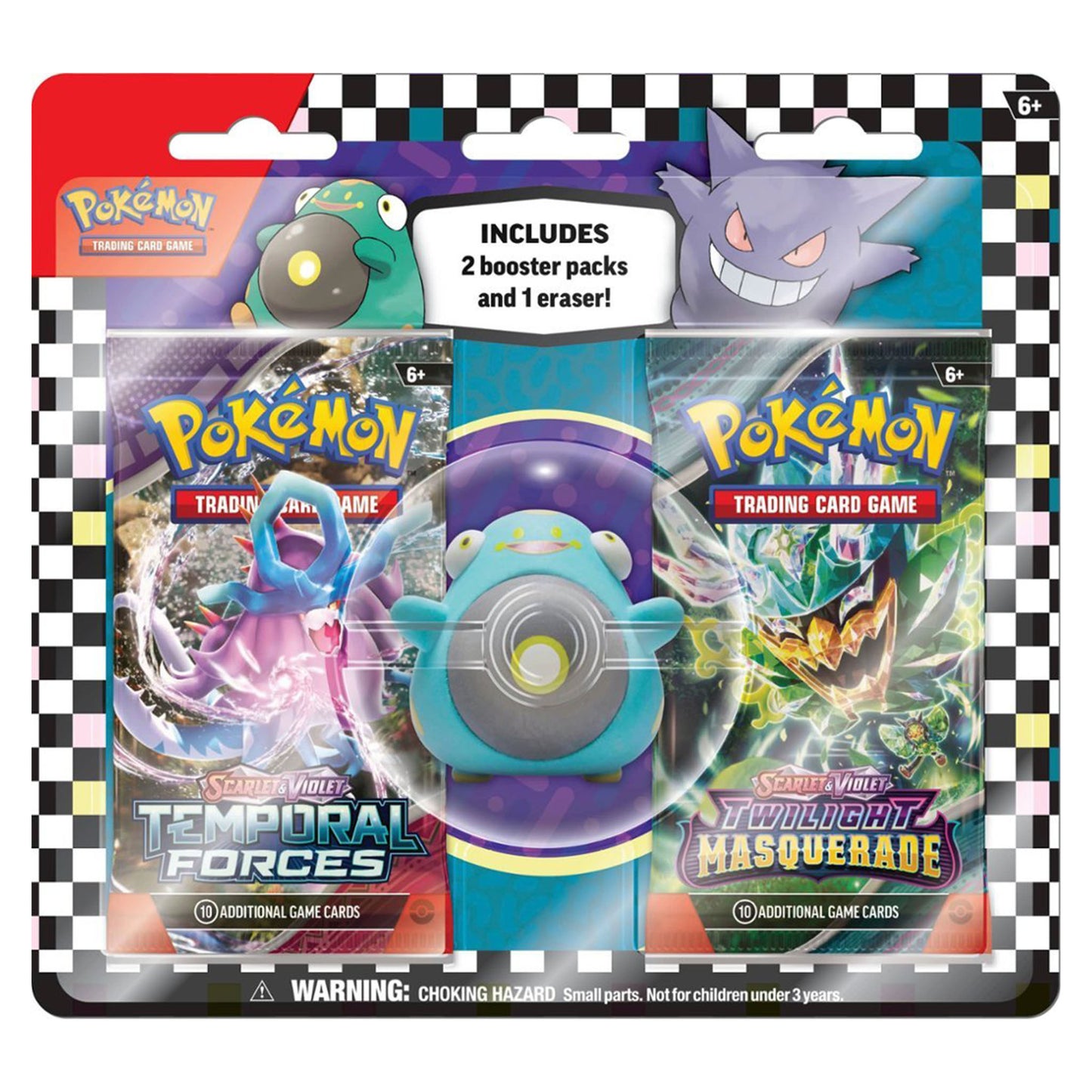 Pokemon TCG: Pokemon Back to School 2024 Bellibolt Eraser Blister