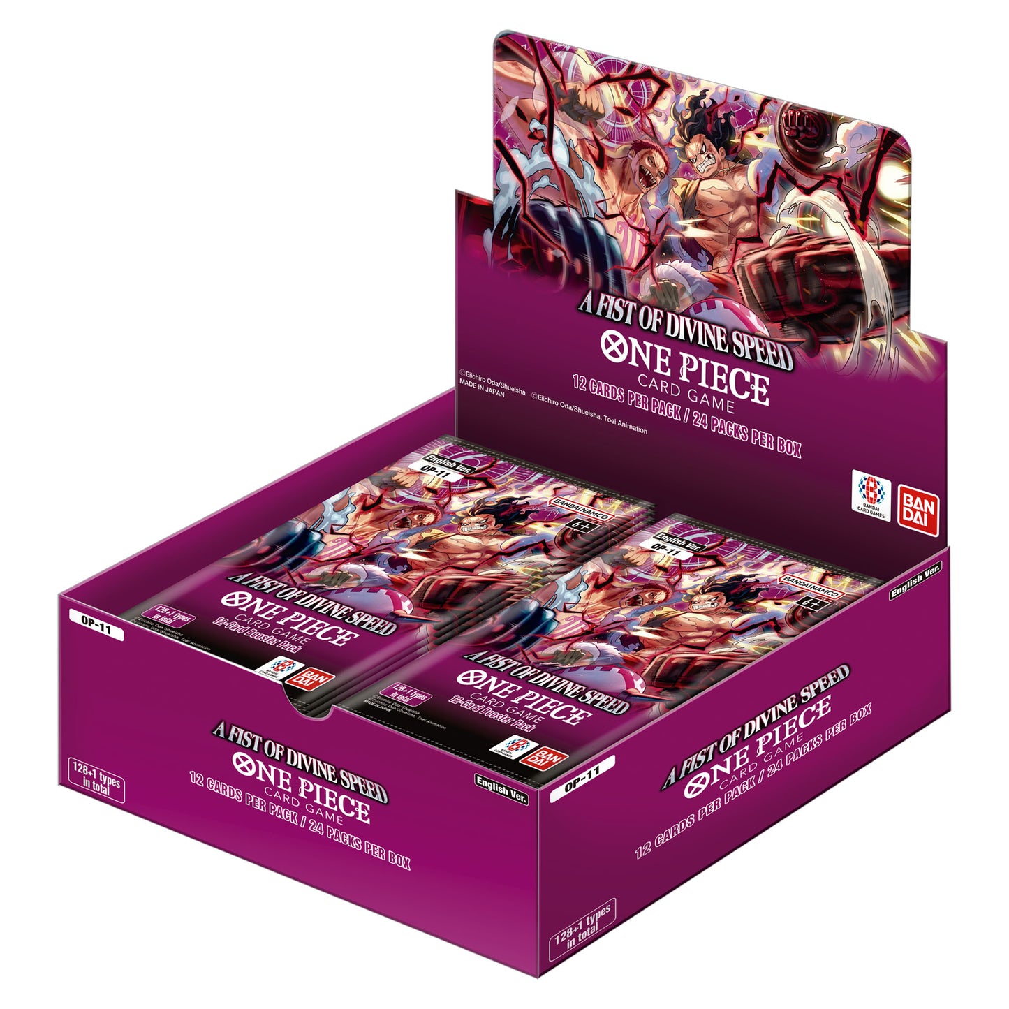 One Piece Card Game OP-11 Booster Box - One Piece A Fist of Divine Speed
