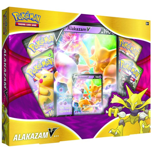 Pokemon TCG Alakazam V Collection Box