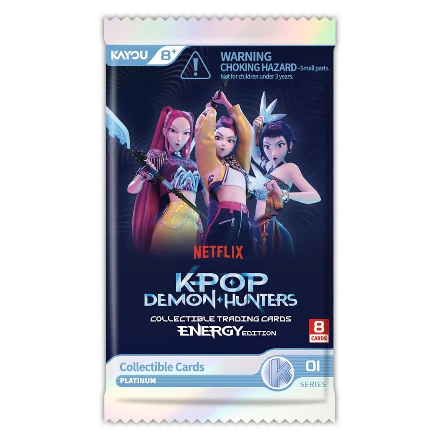 K-POP Demon Hunters: Collectible Trading Cards - Energy Edition Foil Series 1-B Display Box
