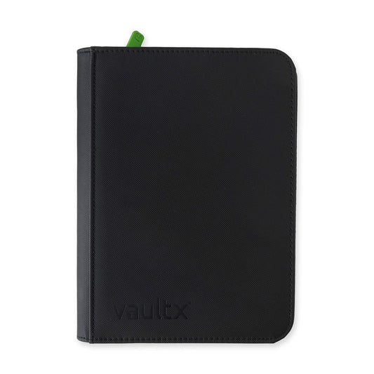 Vault X 4-Pocket Exo-Tec® Zip Binder - Signature Black