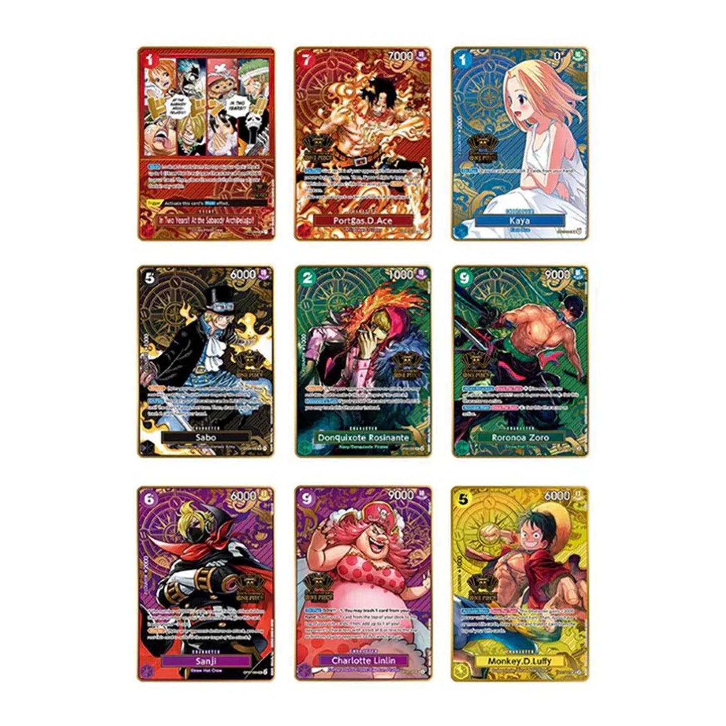 One Piece Card Game - Japanese 2nd Anniversary Set