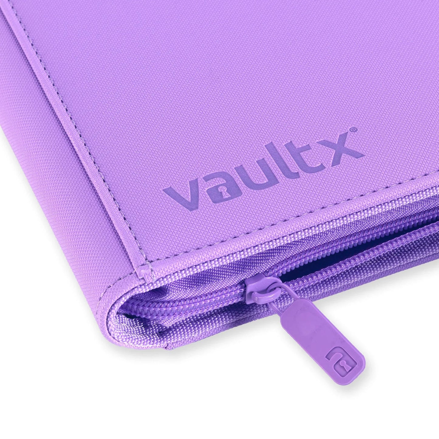 Vault X 4-Pocket Exo-Tec® Zip Binder - Just Purple