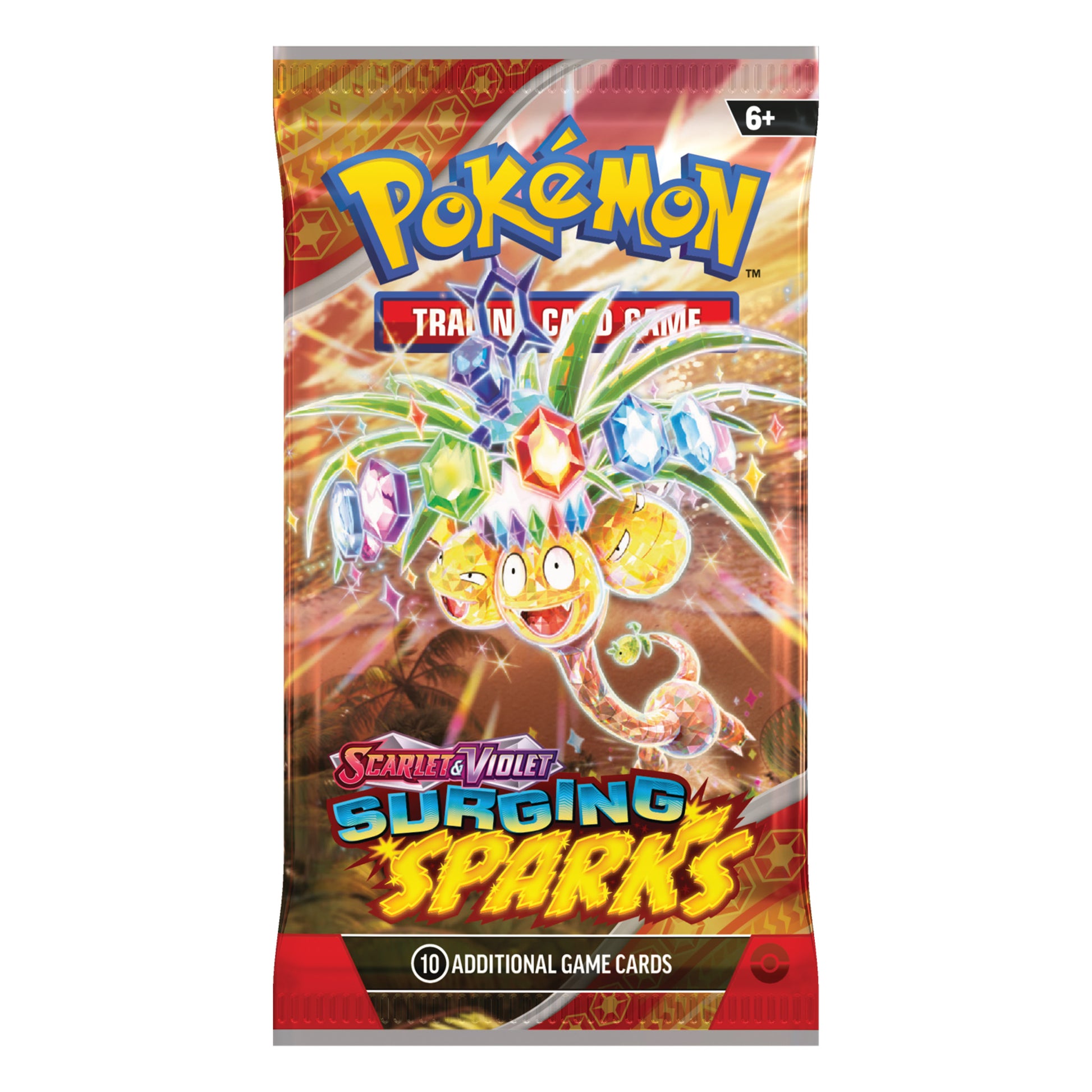 surging sparks korean booster box Pokemon Card Supercharged Breaker sv8 SEALED Korean Surging Sparks Booster Pack