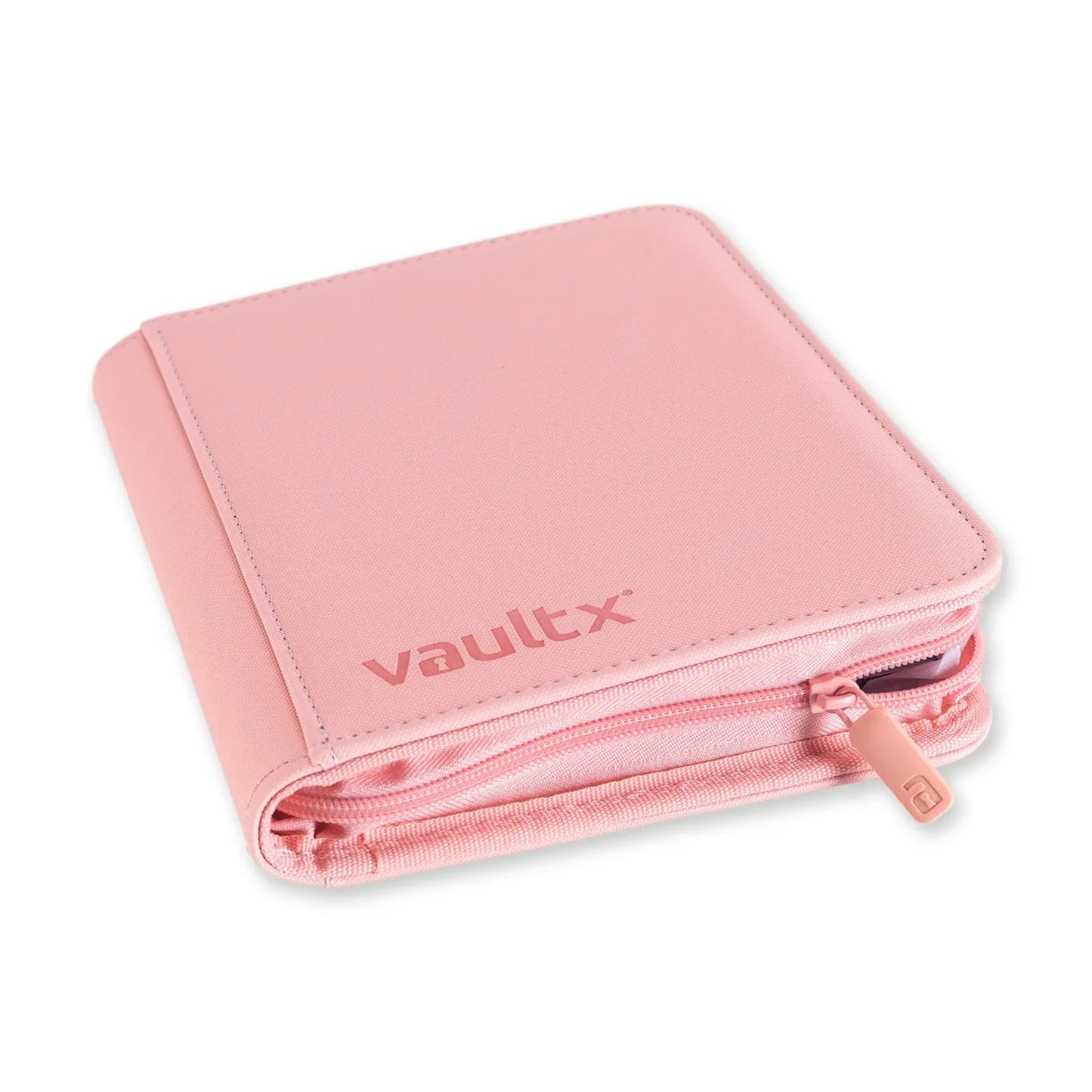Vault X 4-Pocket Exo-Tec® Zip Binder - Just Pink