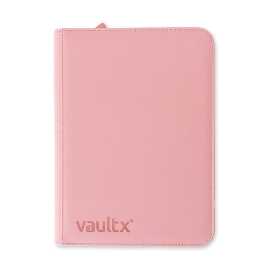 Vault X 9-Pocket Exo-Tec® Zip Binder - Just Pink