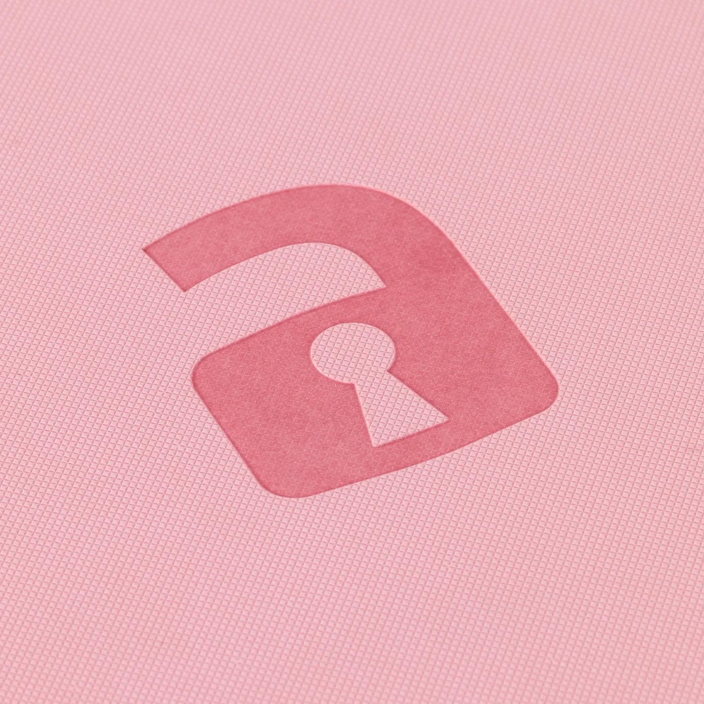 Vault X 4-Pocket Exo-Tec® Zip Binder - Just Pink