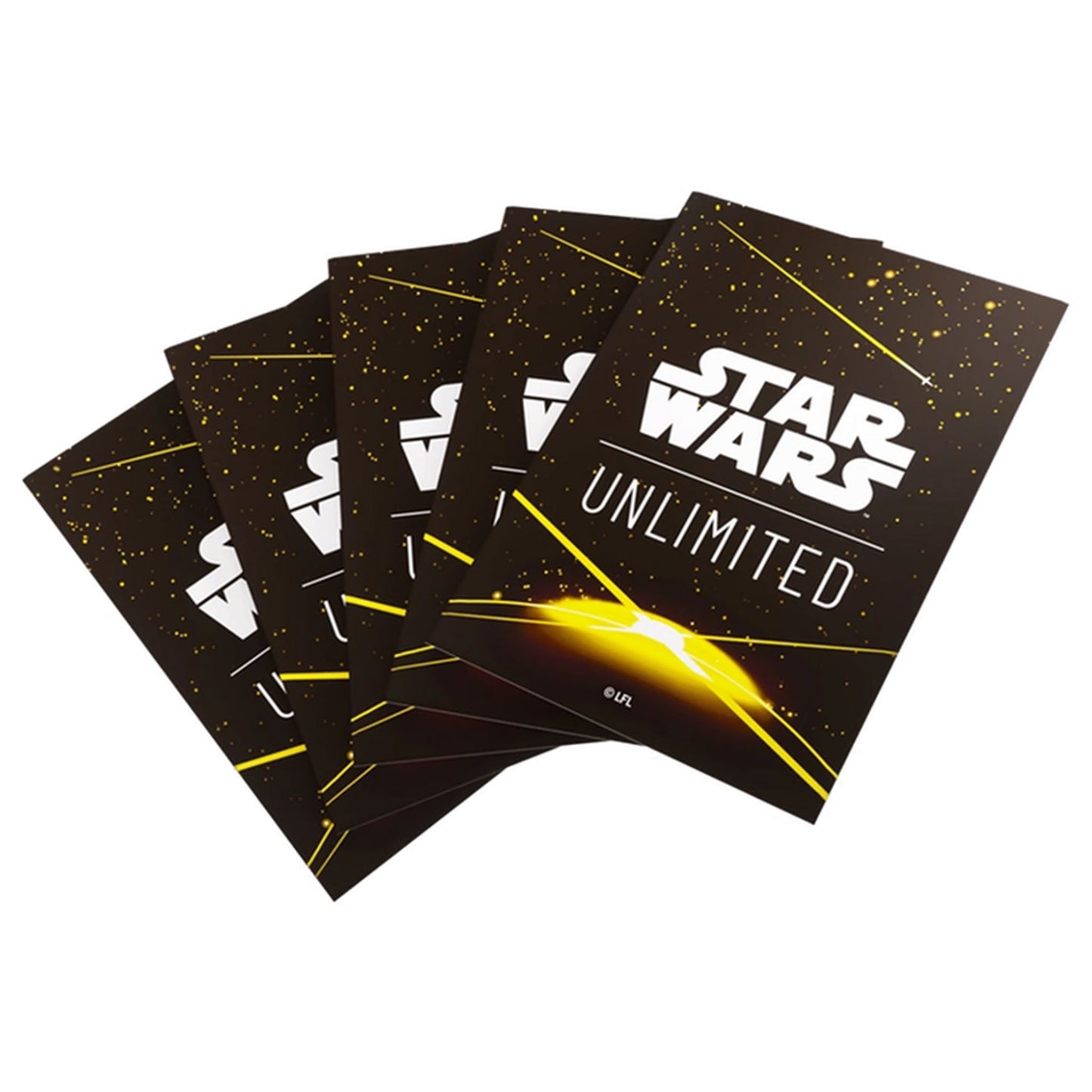 Gamegenic Star Wars Unlimited Art Sleeves - Space Yellow