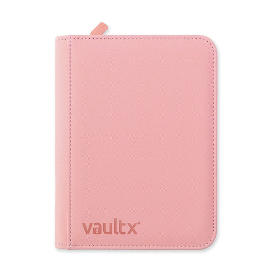 Vault X 4-Pocket Exo-Tec® Zip Binder - Just Pink