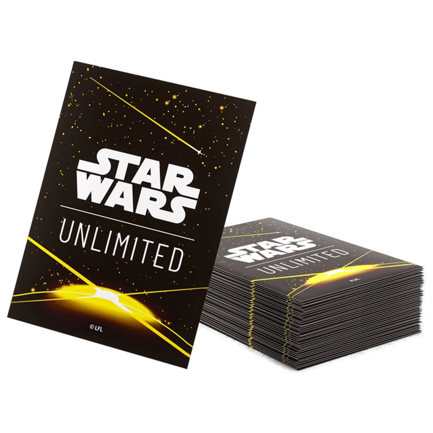 Gamegenic Star Wars Unlimited Art Sleeves - Space Yellow