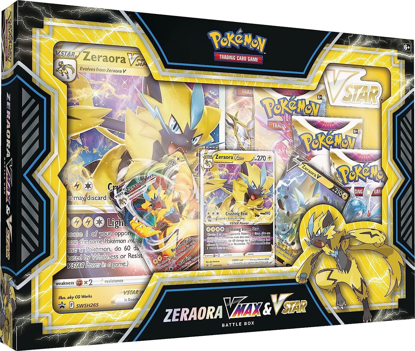 Pokemon TCG Deoxys and Zeraora VMAX & VSTAR Battle Box