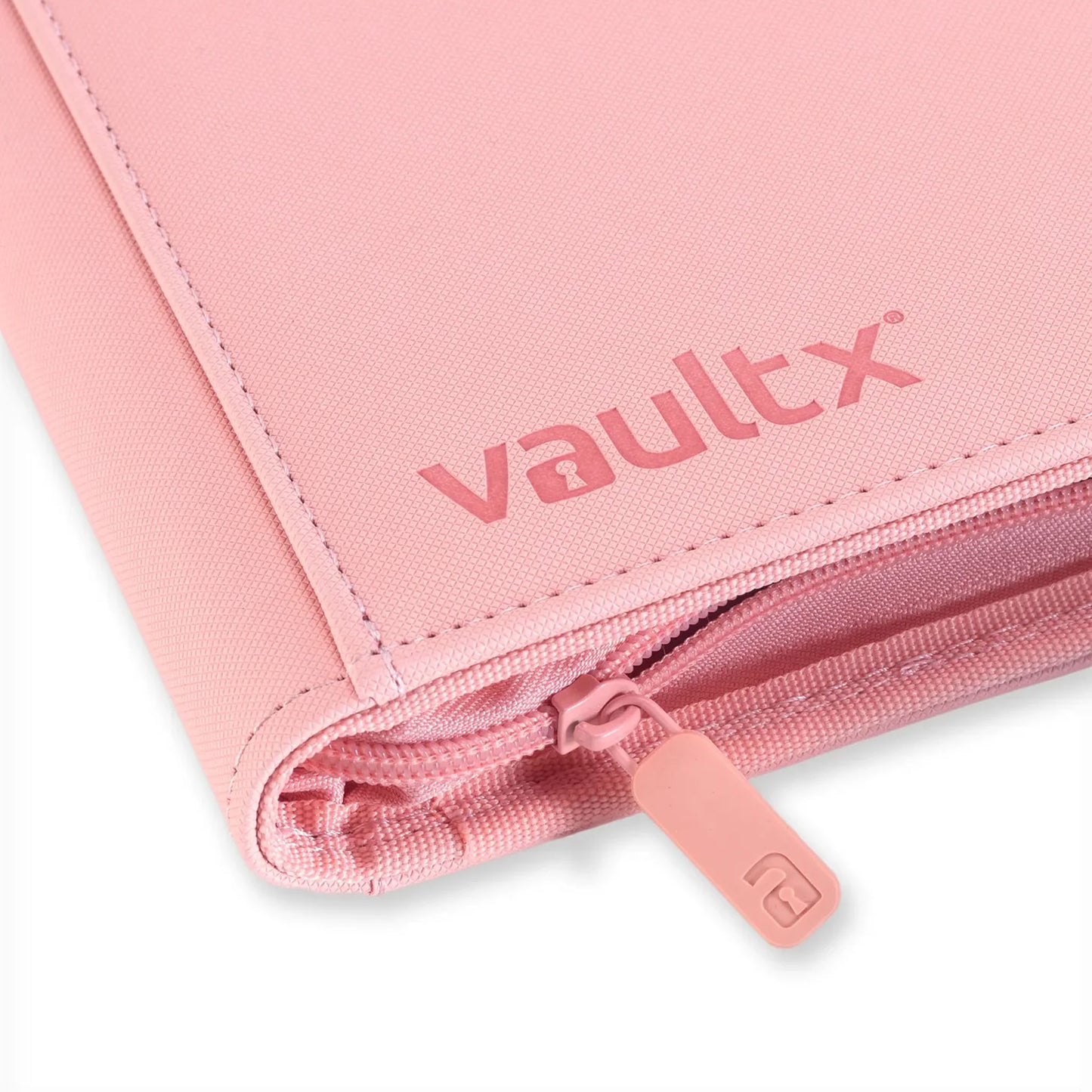 Vault X 4-Pocket Exo-Tec® Zip Binder - Just Pink