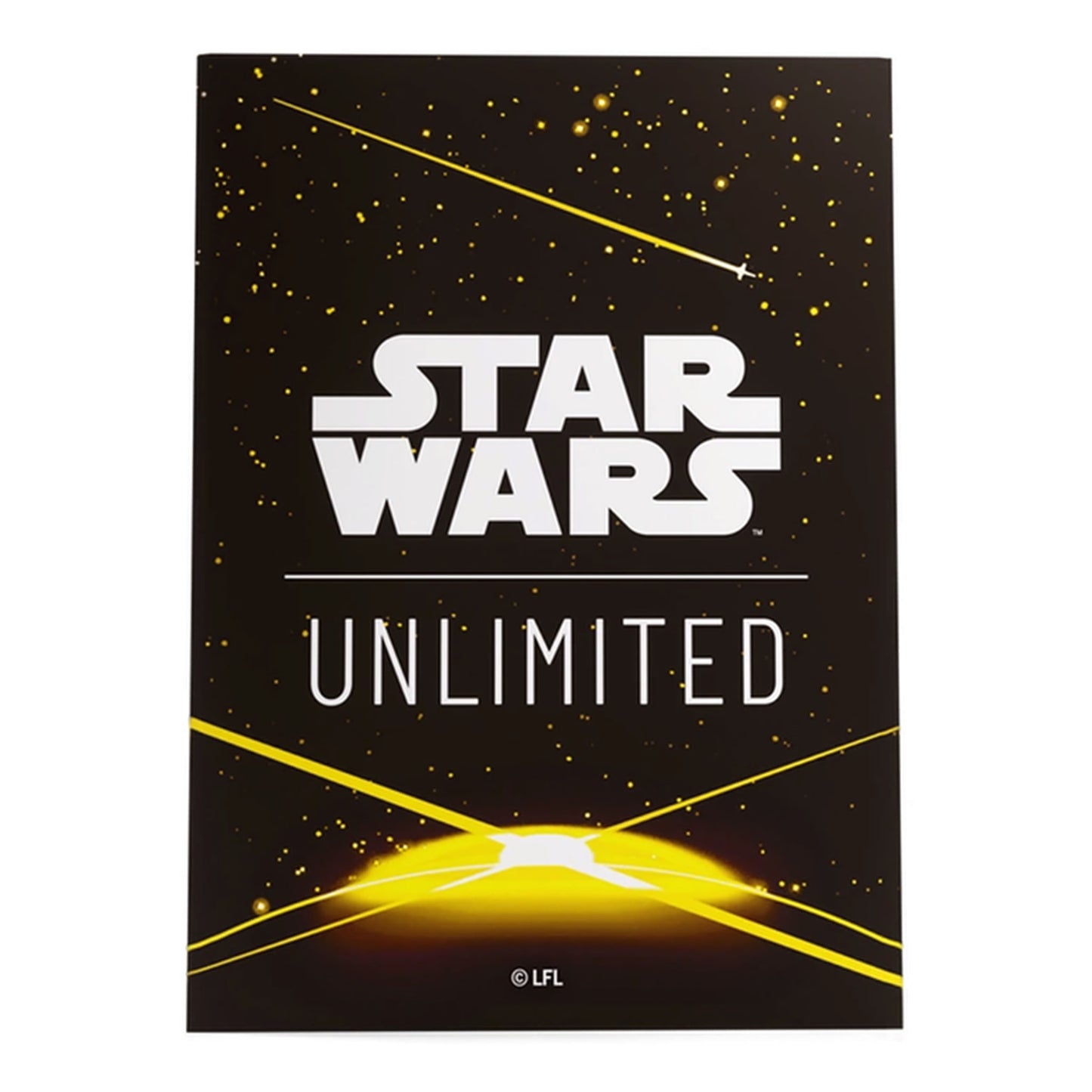 Gamegenic Star Wars Unlimited Art Sleeves - Space Yellow