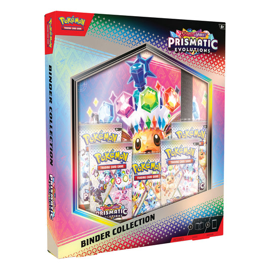 Pokemon TCG Scarlet & Violet Prismatic Evolutions Binder Collection