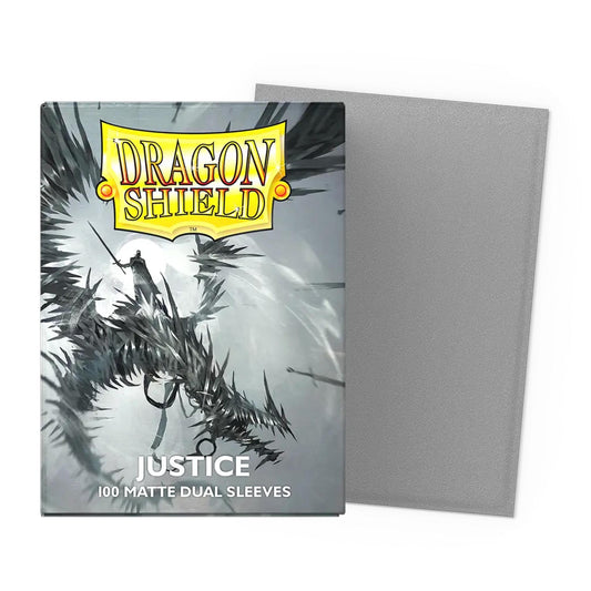 Dragon Shield Matte Dual Sleeves Standard Size - Justice (100)